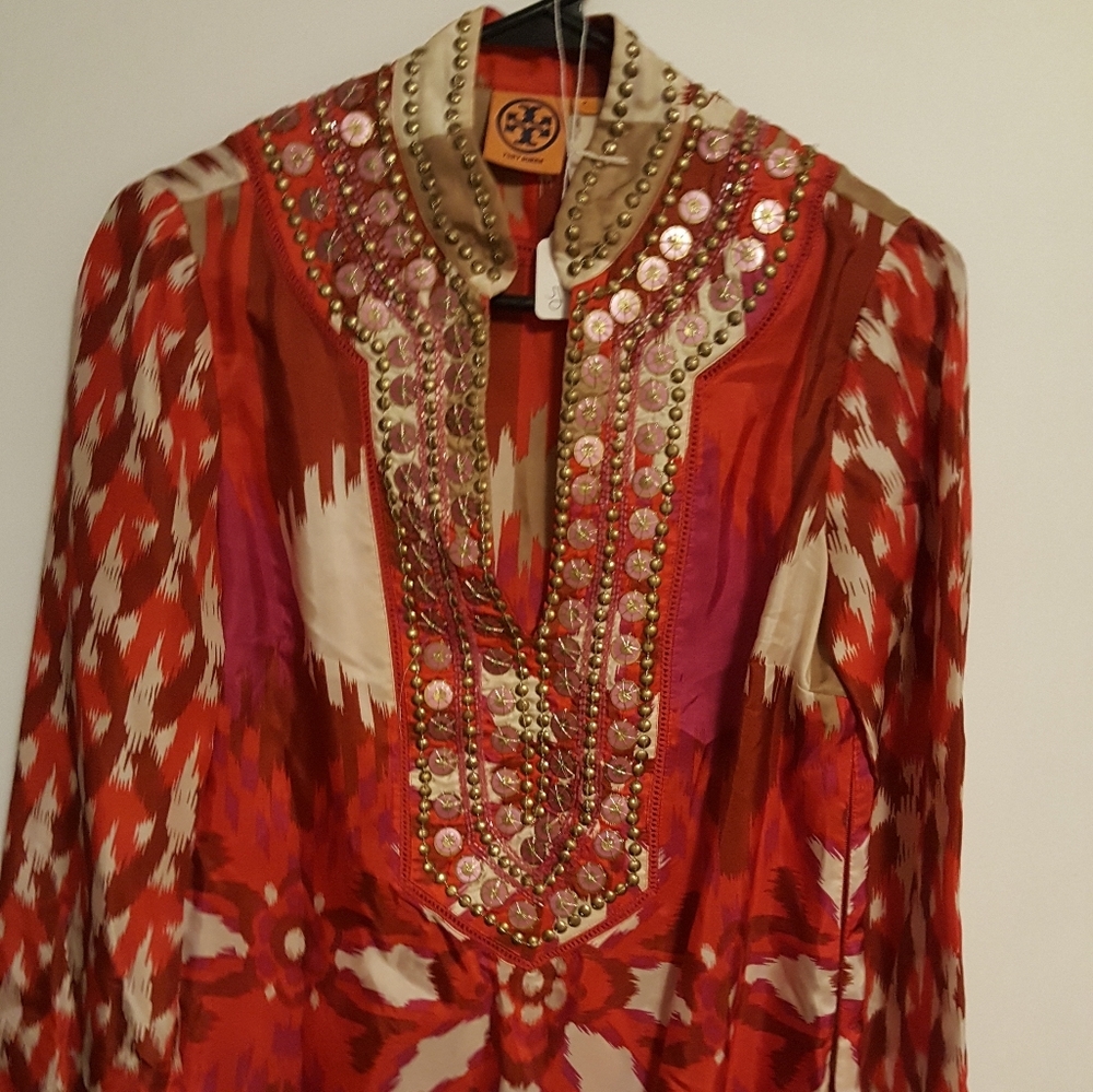 Tory Burch silk tunic